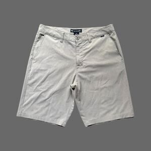 Travis Mathew Khaki 10" Performance Shorts Men's Size 34